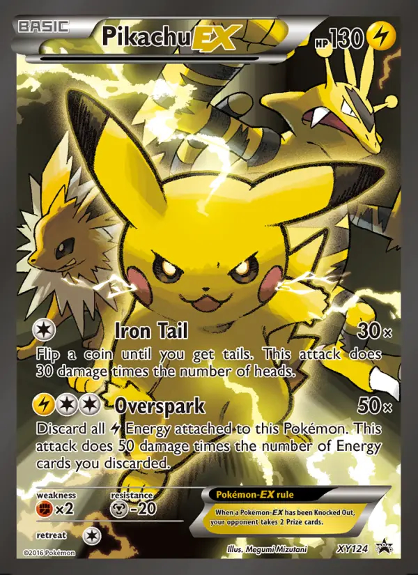 Image of the card Pikachu EX