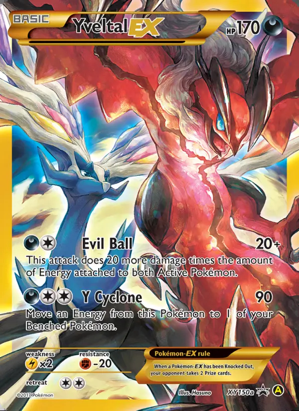 Image of the card Yveltal-EX