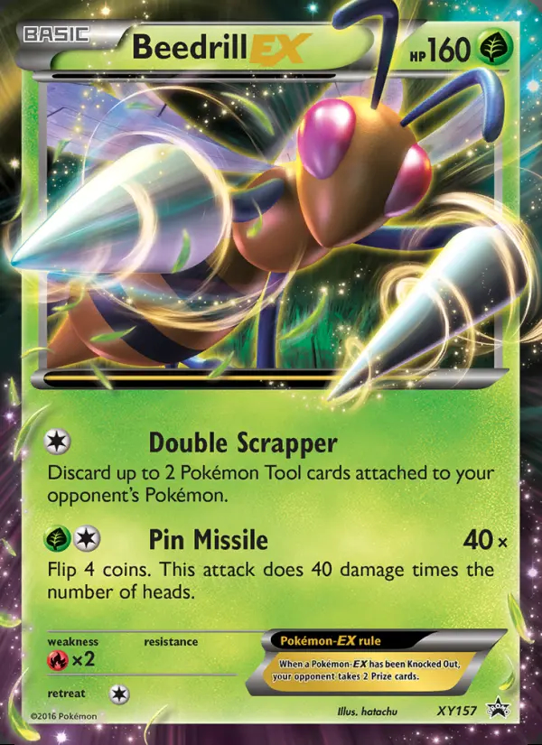 Image of the card Beedrill EX