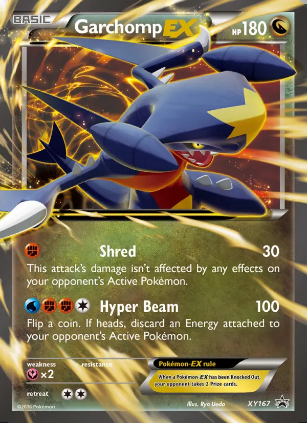 Image of the card Garchomp-EX