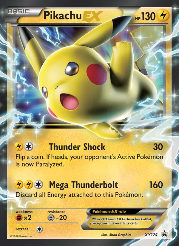 Image of the card Pikachu-EX