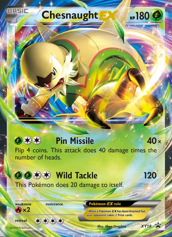 Image of the card Chesnaught EX