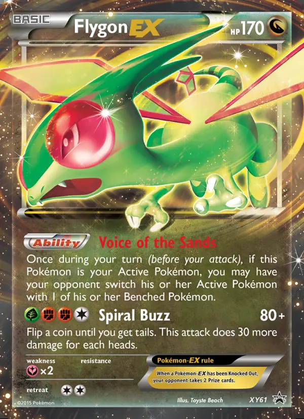 Image of the card Flygon EX