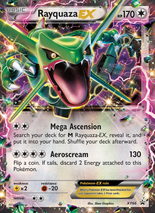 Image of the card Rayquaza EX